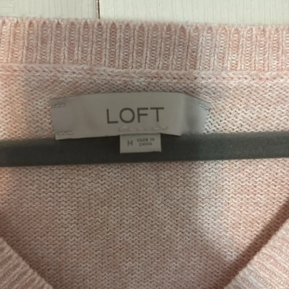 LOFT Light Pink Sweater - Picture 2 of 5